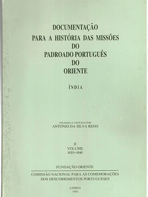 Documentação para a história das missões do padroado português do oriente - Índia 1