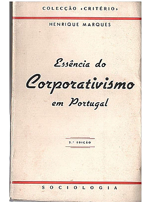 Essência do corporativismo em Portugal