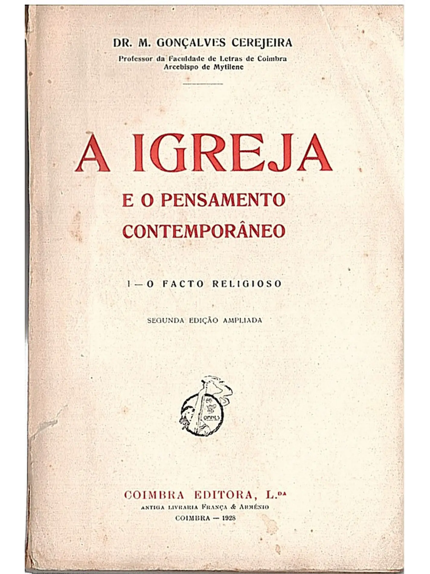 A Igreja e o Pensamento Contemporâneo (2a edição) 1