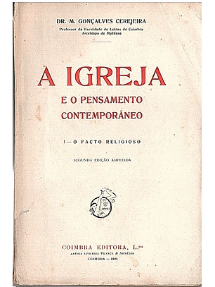 A Igreja e o Pensamento Contemporâneo (2a edição)