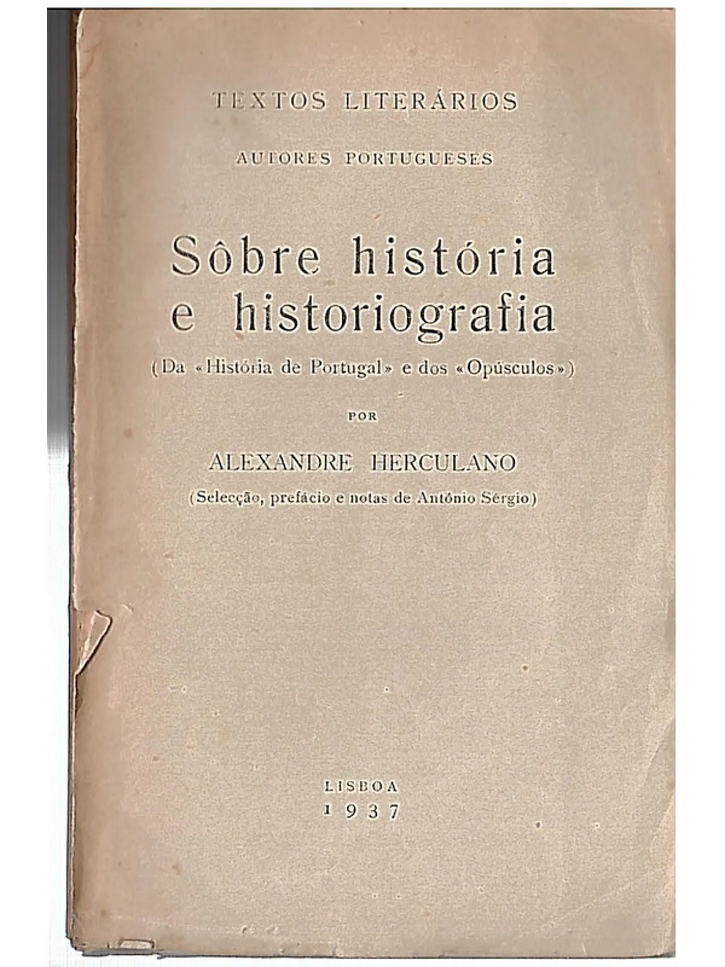 Sobre a história e historiografia 1