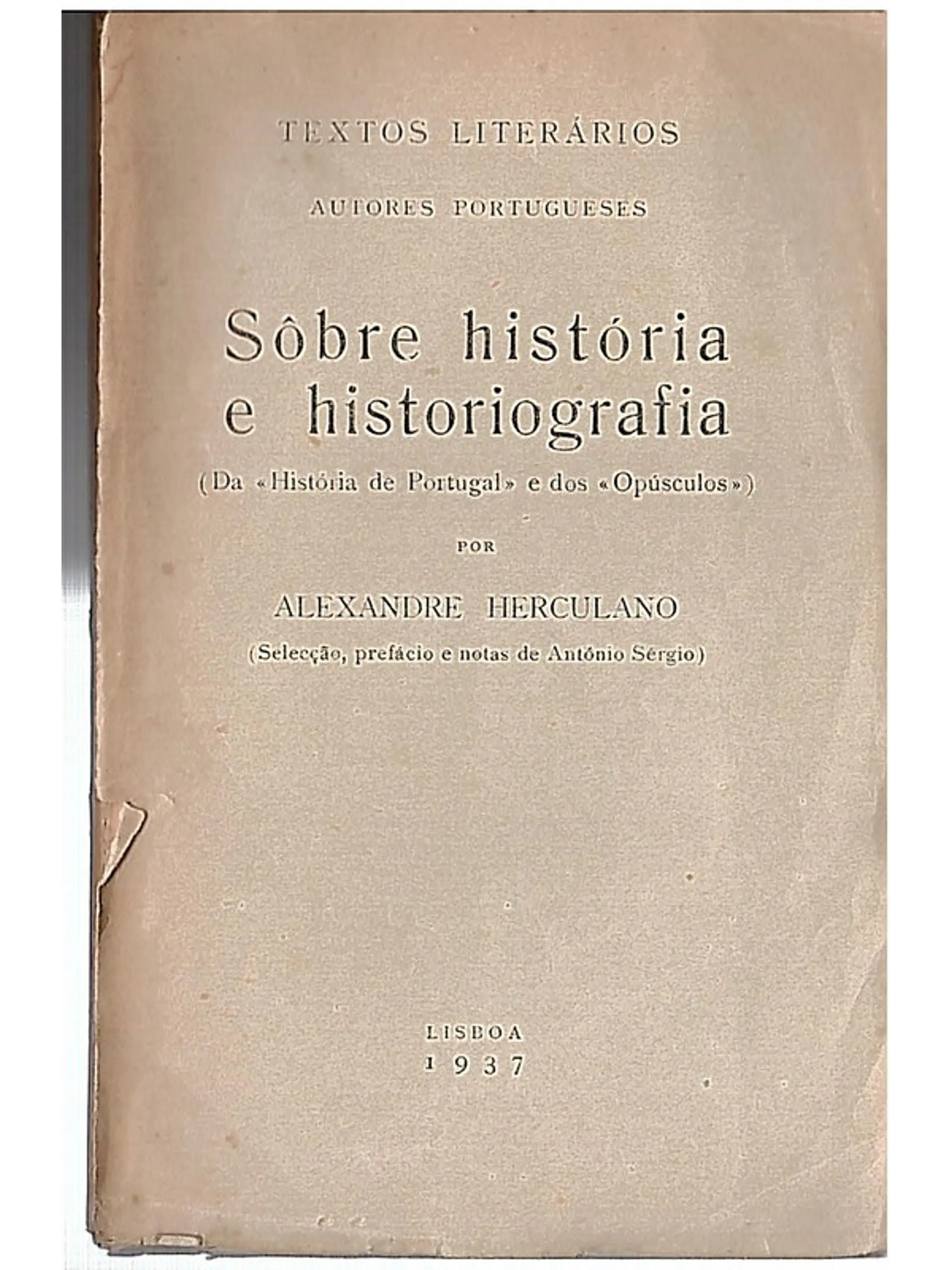 Sobre a história e historiografia 1