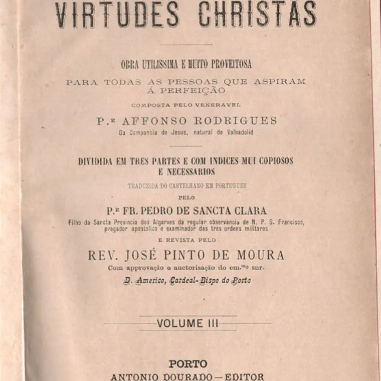 Exercícios de perfeição e virtudes cristãs Volume 3 1