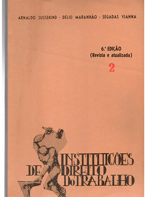 Instituições de direito do trabalho