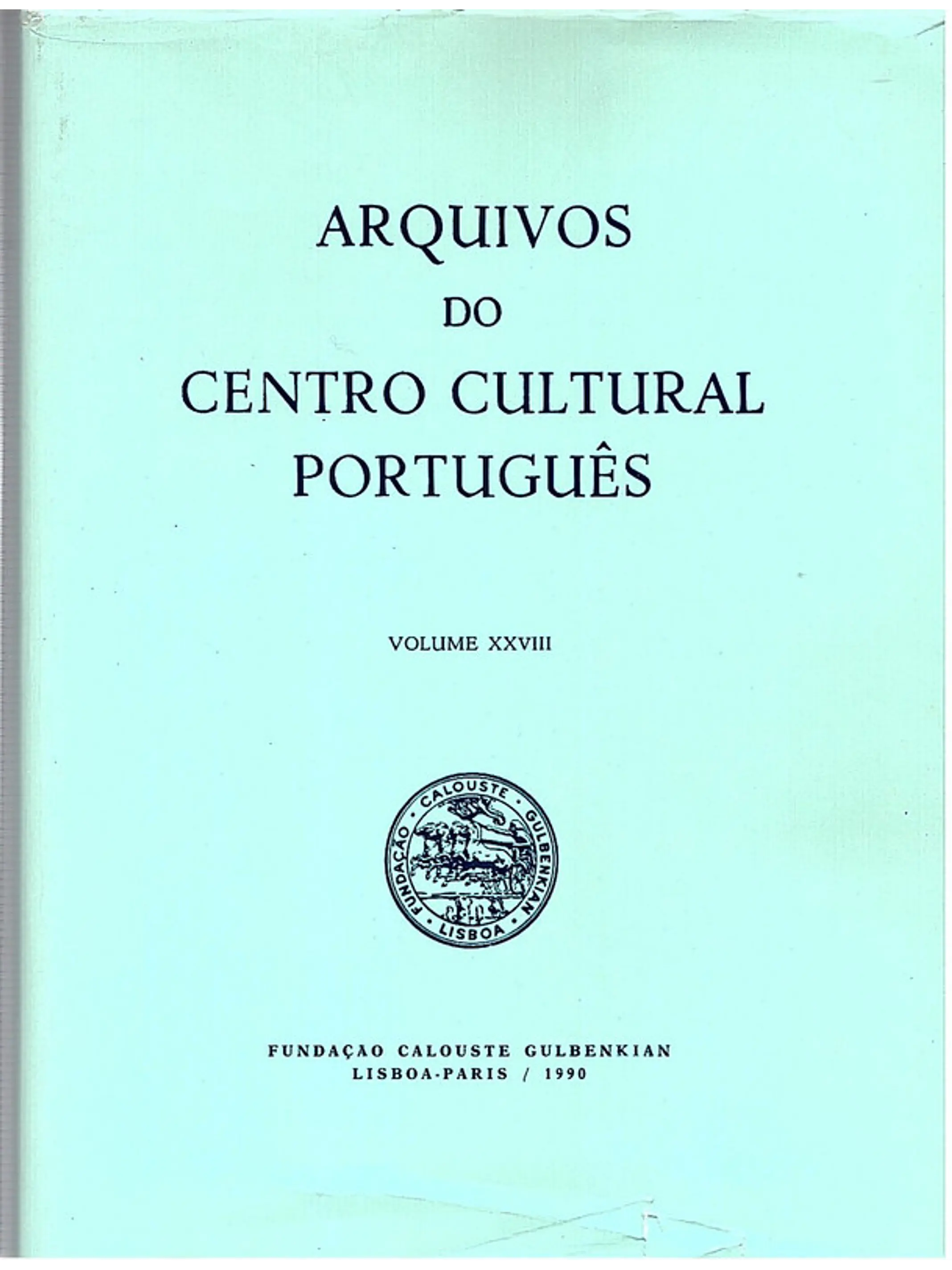 Arquivos do centro cultural português (Volume 28) 1