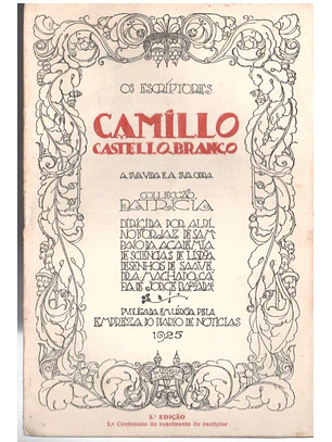 Camilo Castelo Branco - os Escriptores