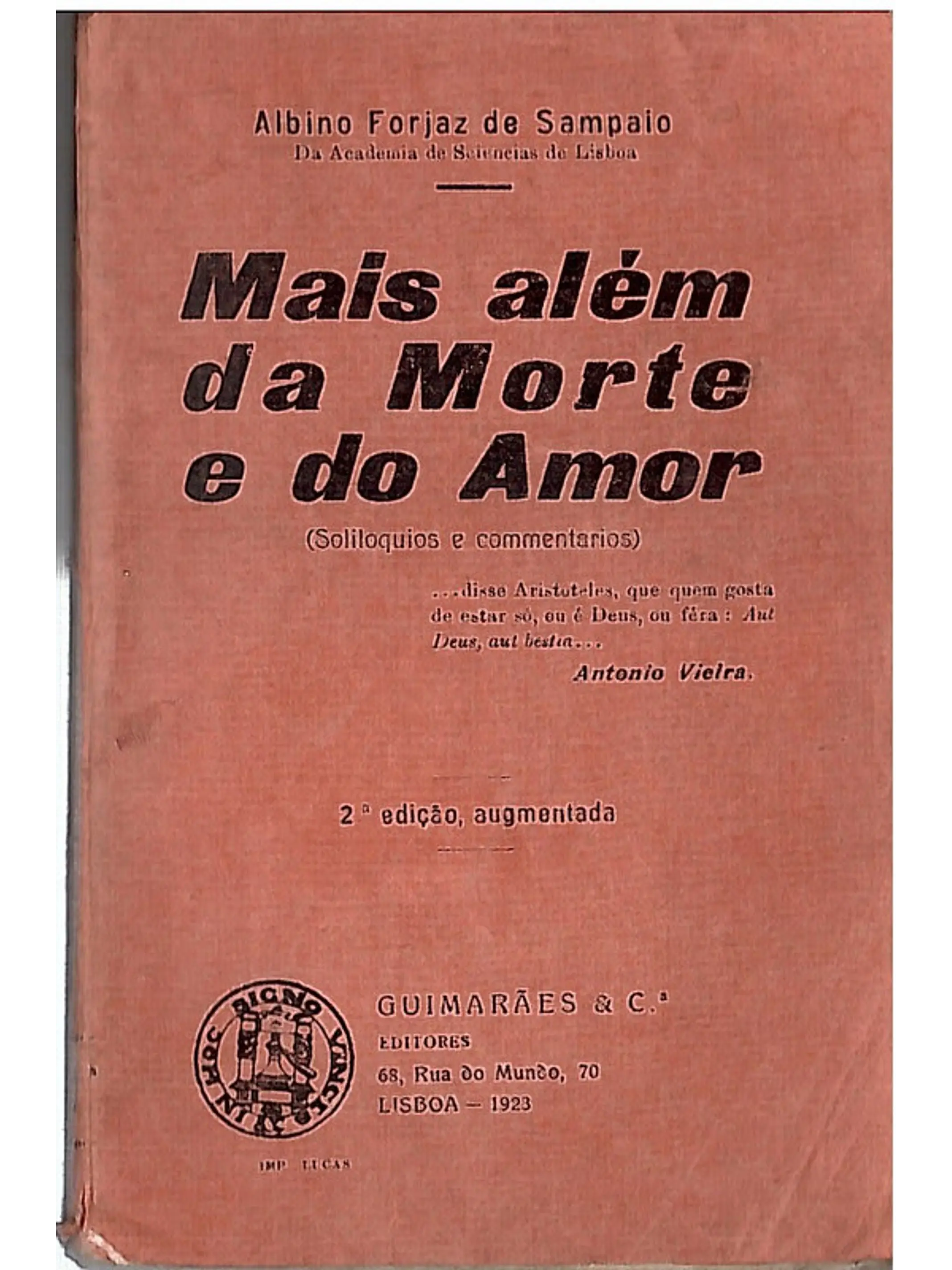 Mais além da morte e do amor 1
