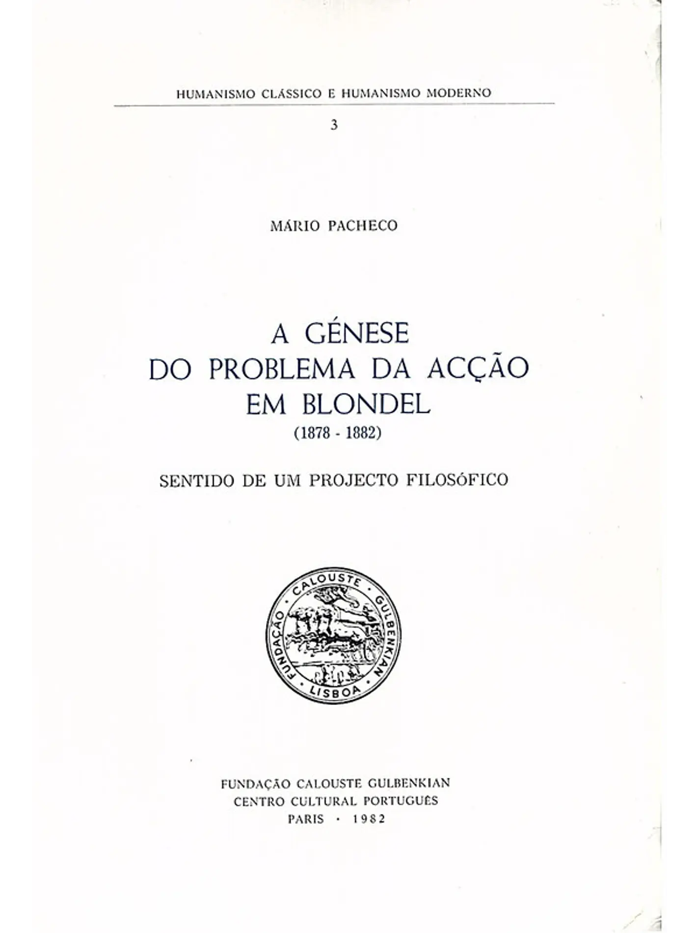 A génese do problema da ação em blondel 1878 a 1882 1