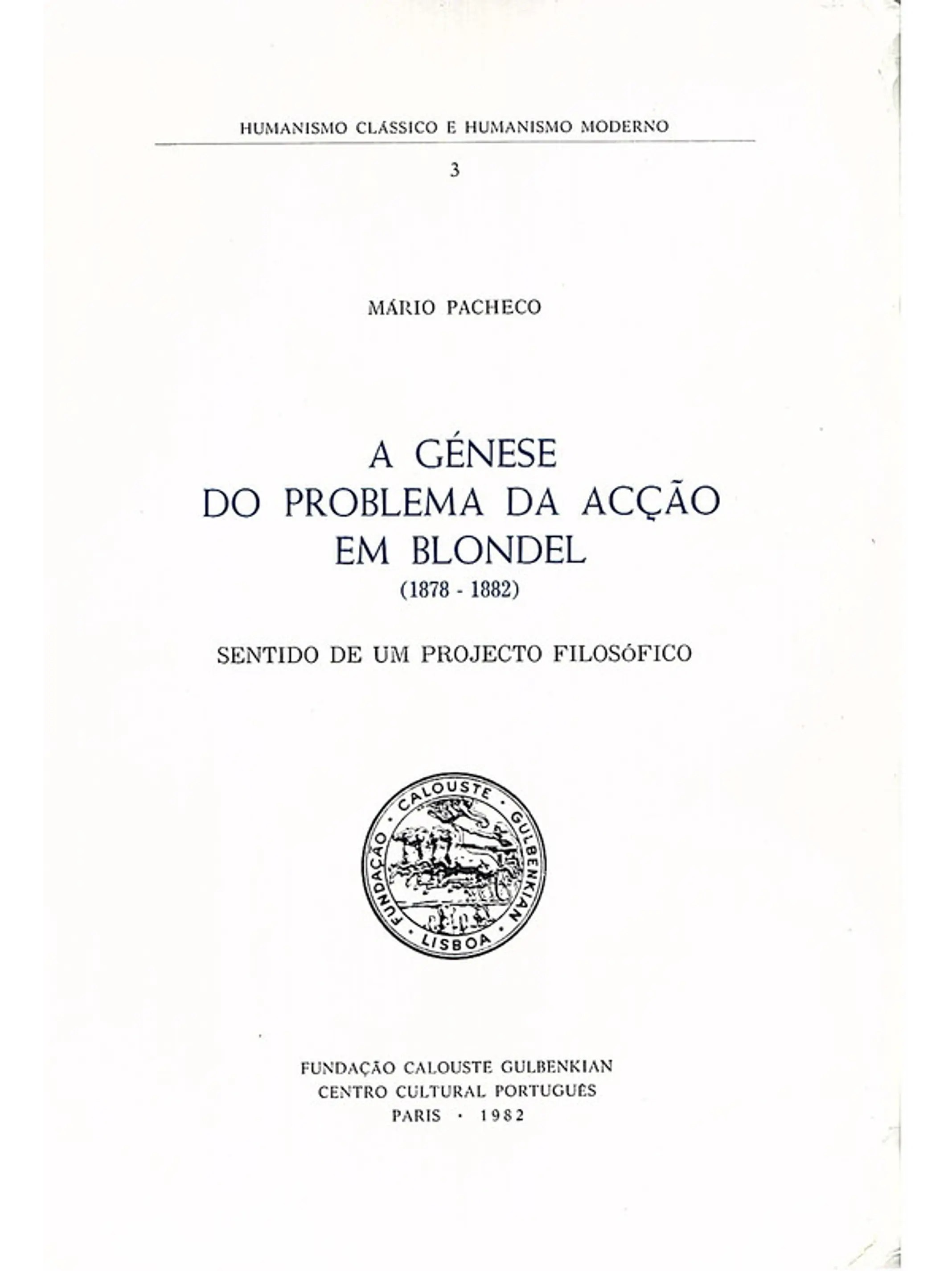 A génese do problema da ação em blondel 1878 a 1882 1