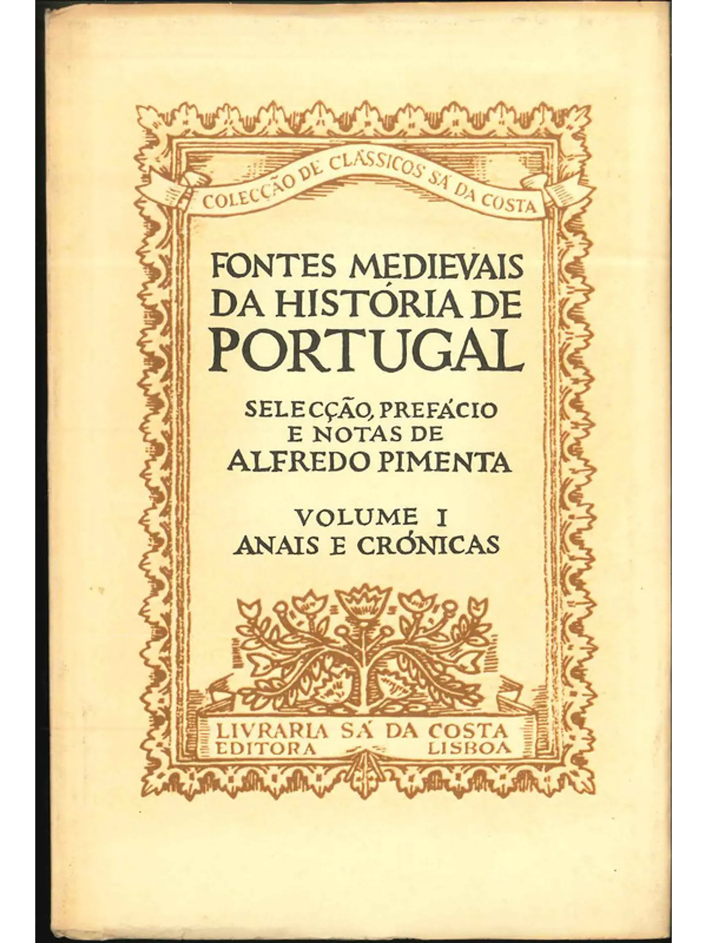 Fontes medievais da história de Portugal 1