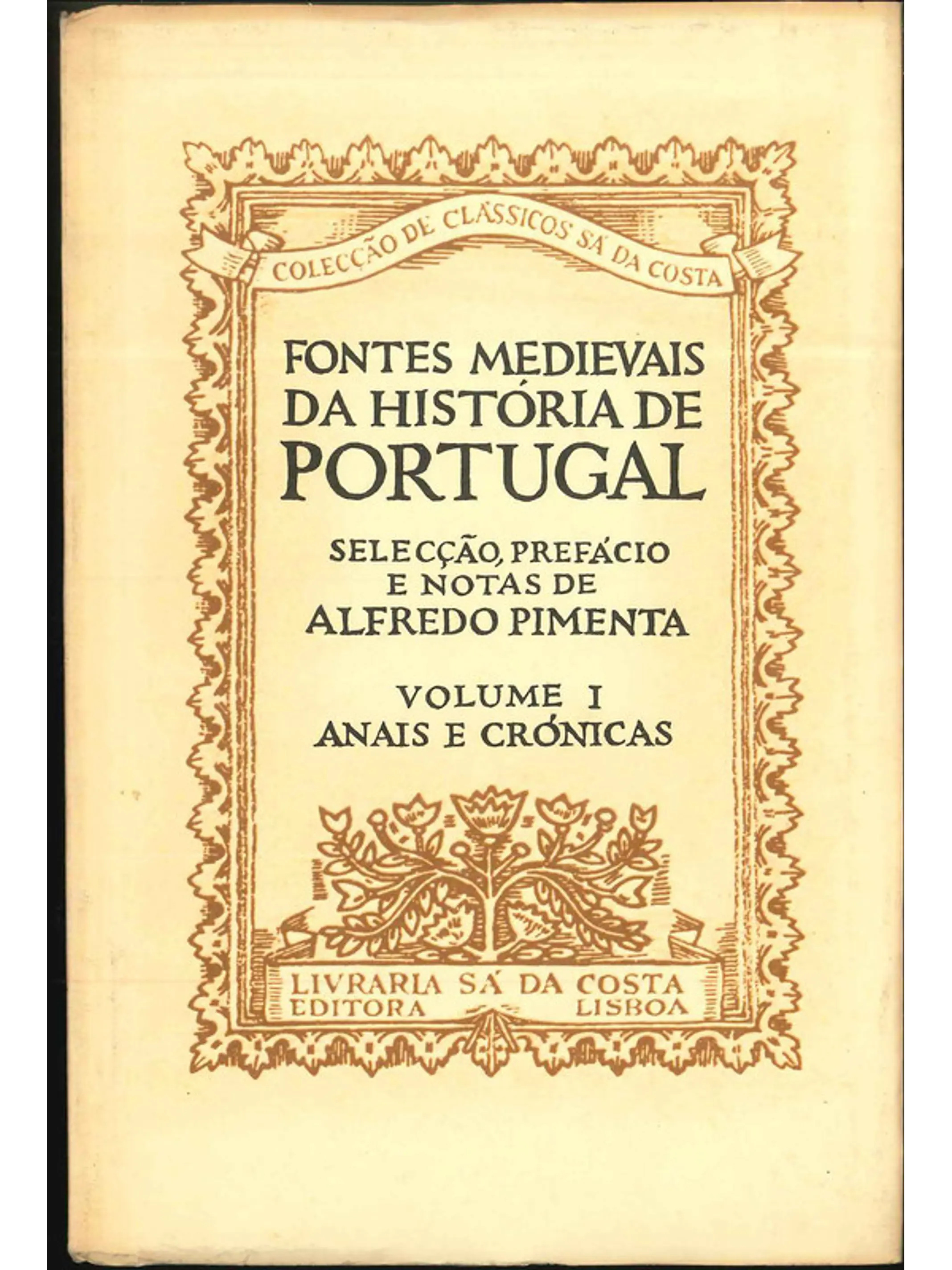 Fontes medievais da história de Portugal 1