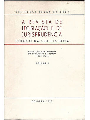 A revista de legislação e jurisprudência