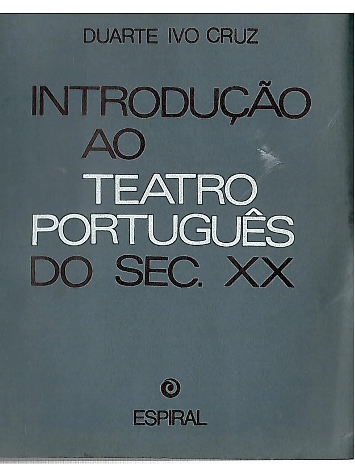 Introdução ao teatro português do século XX 1