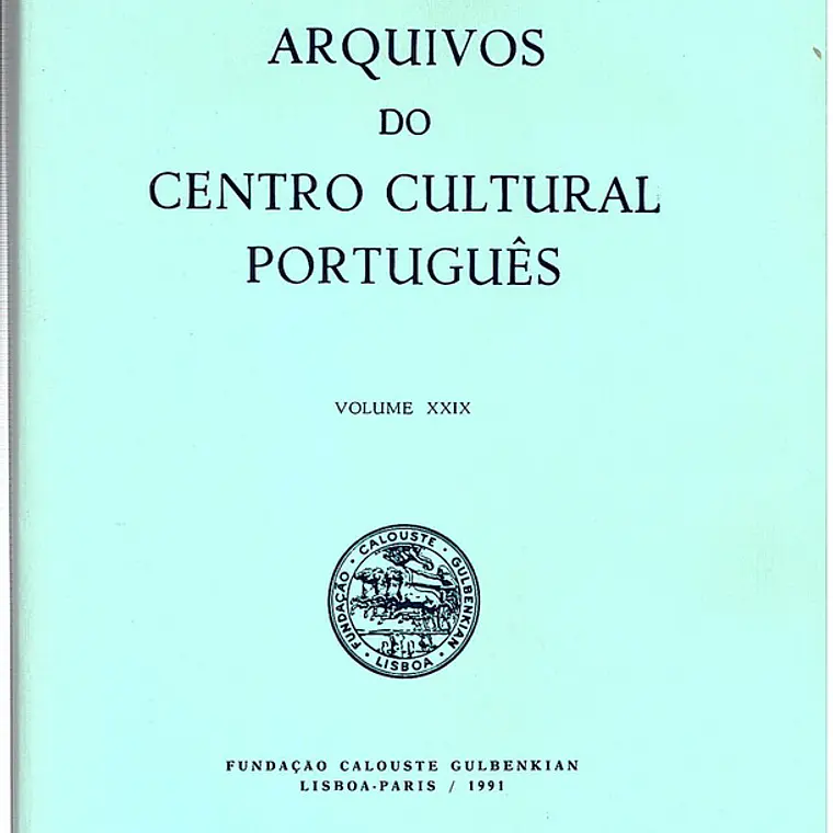 Arquivos do centro cultural português (Volume 29) 1