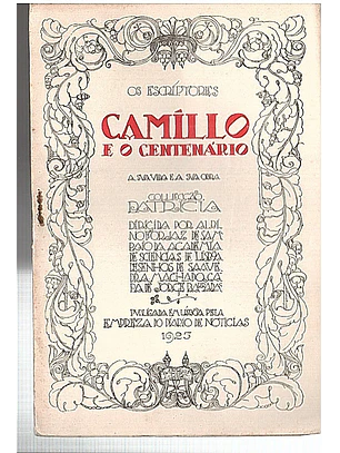 Camilo e o centenário - os Escriptores