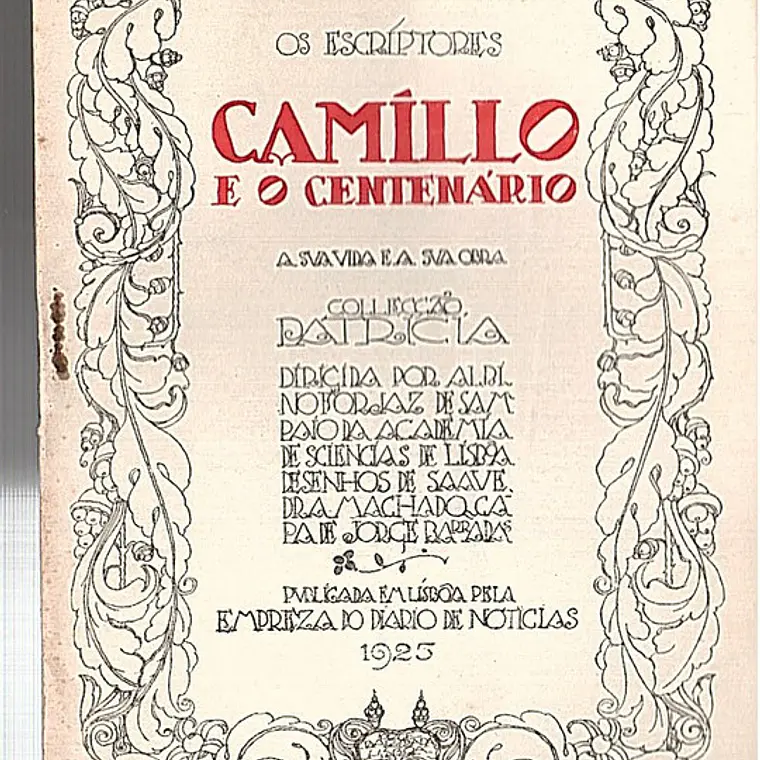 Camilo e o centenário - os Escriptores 1