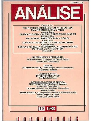 Análise da semântica à ontologia