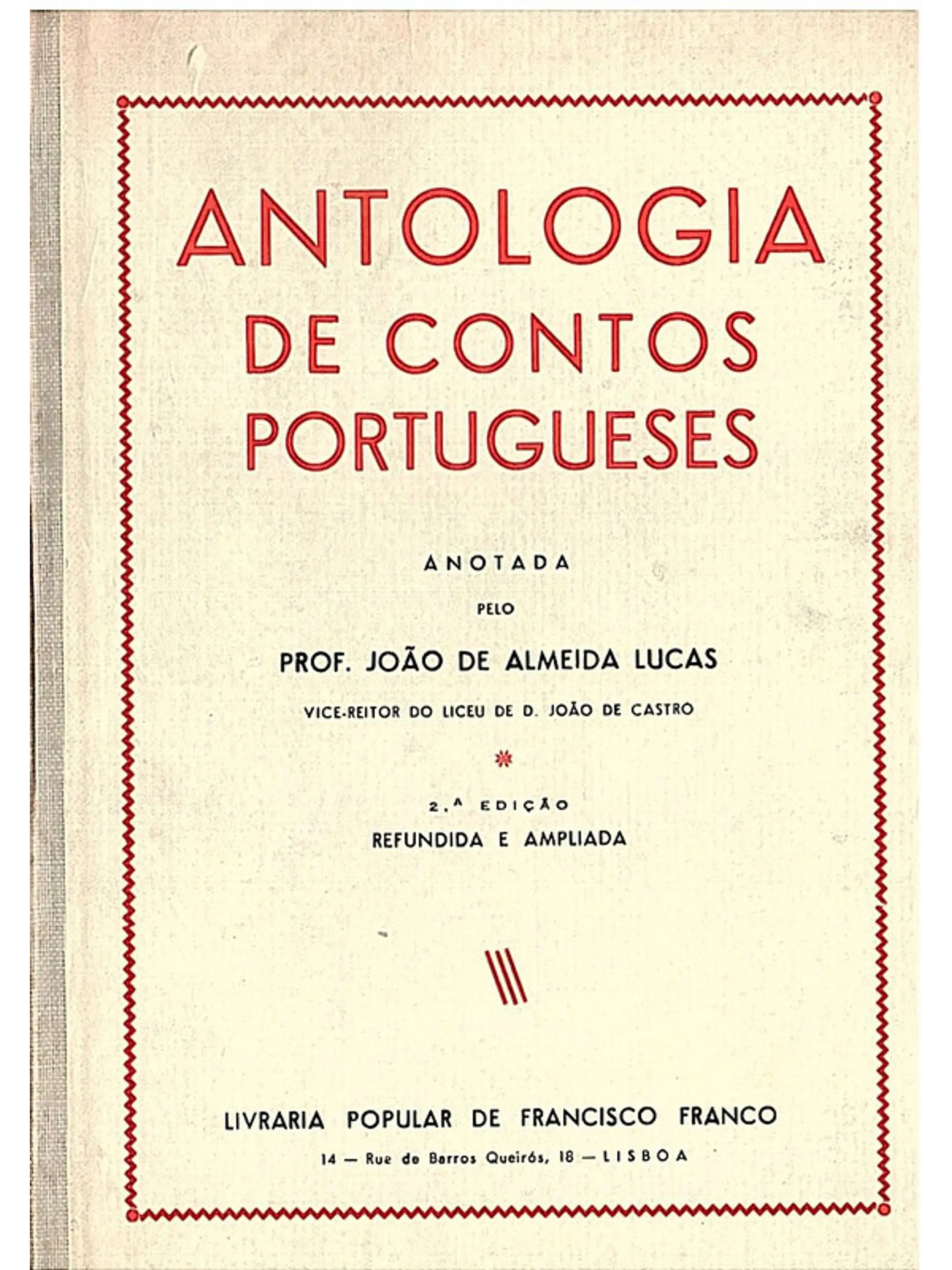Antologia de contos portugueses 1