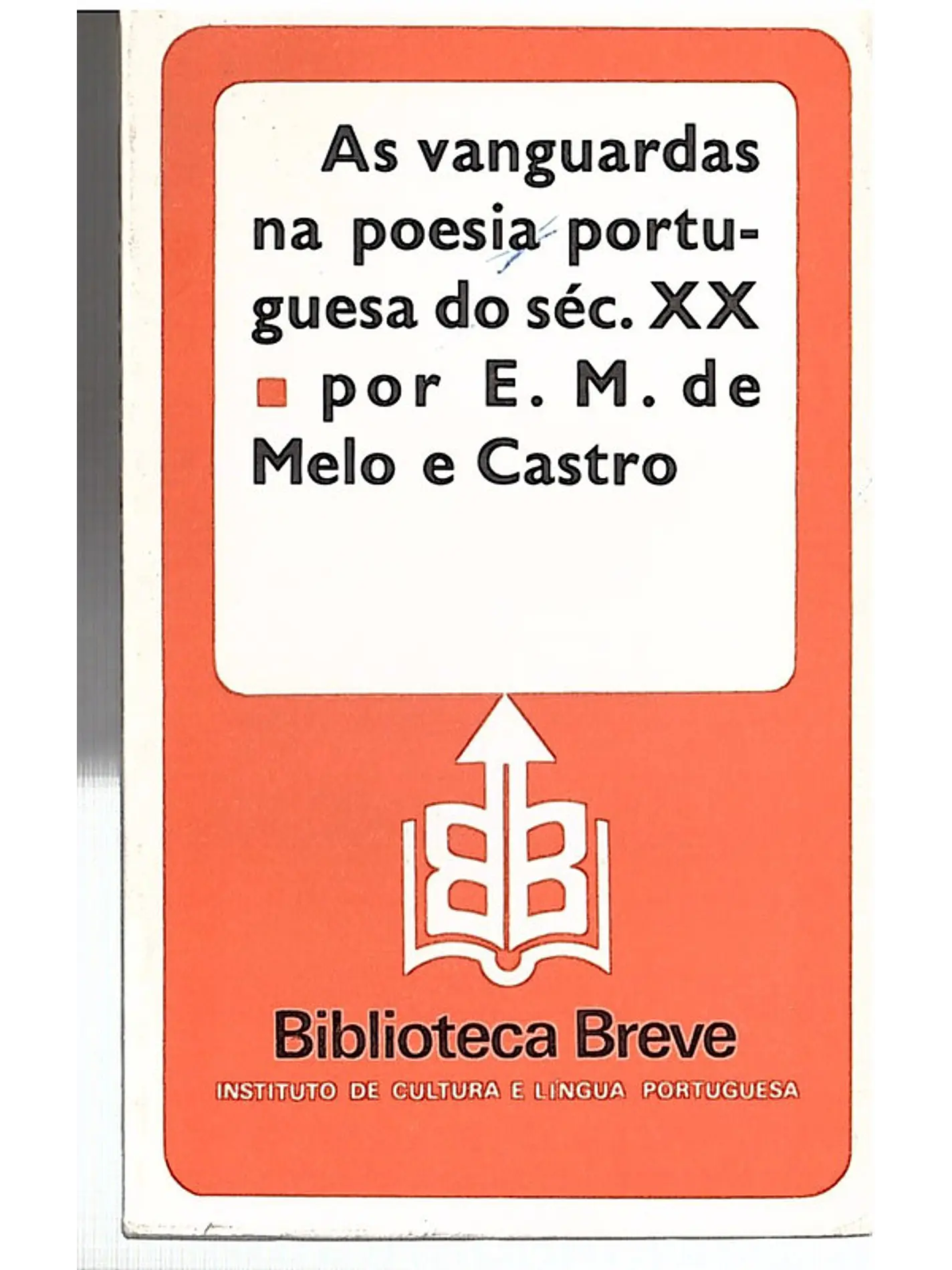 As vanguardas na poesia portuguesa do século vinte 1