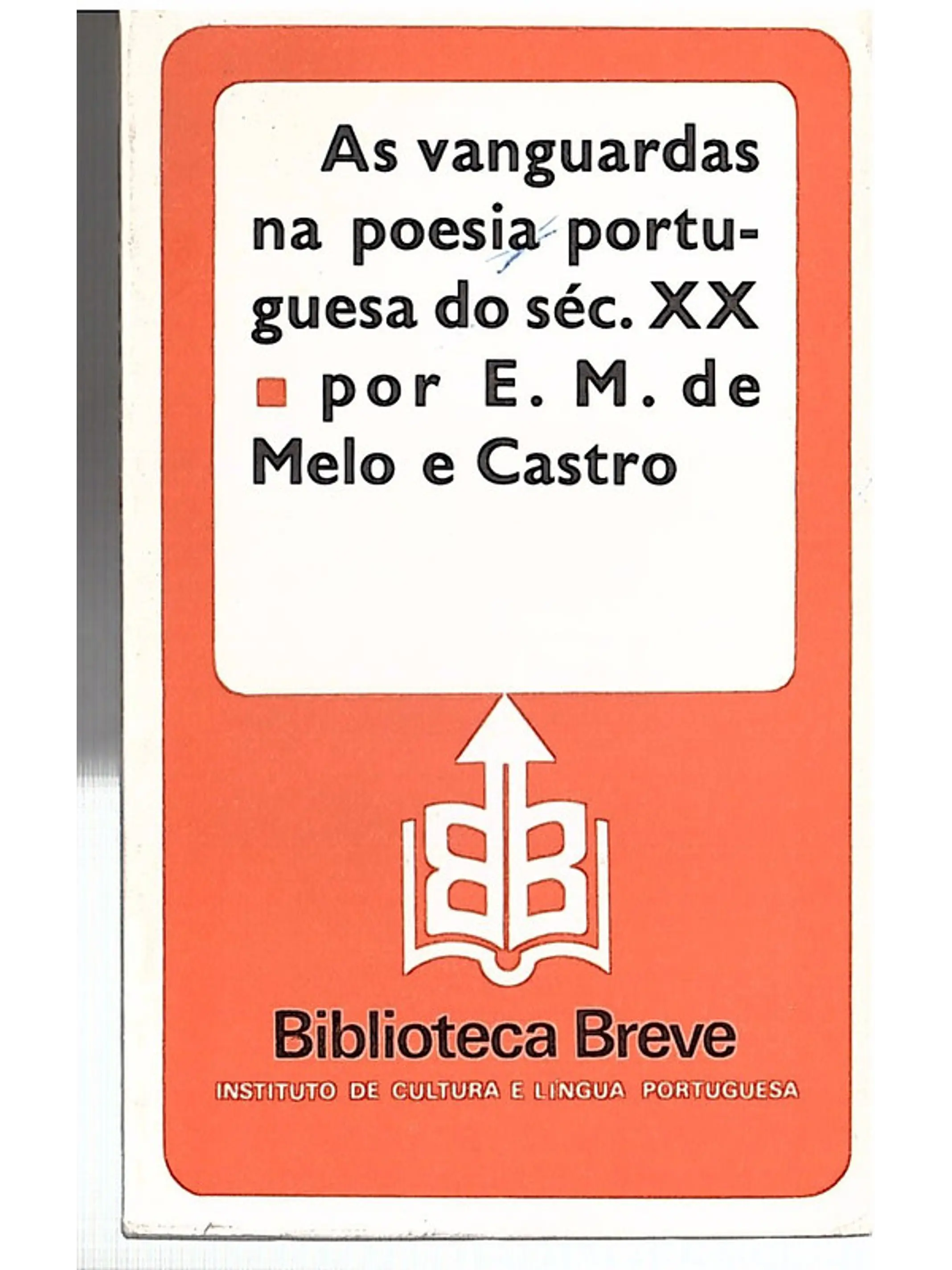 As vanguardas na poesia portuguesa do século vinte 1