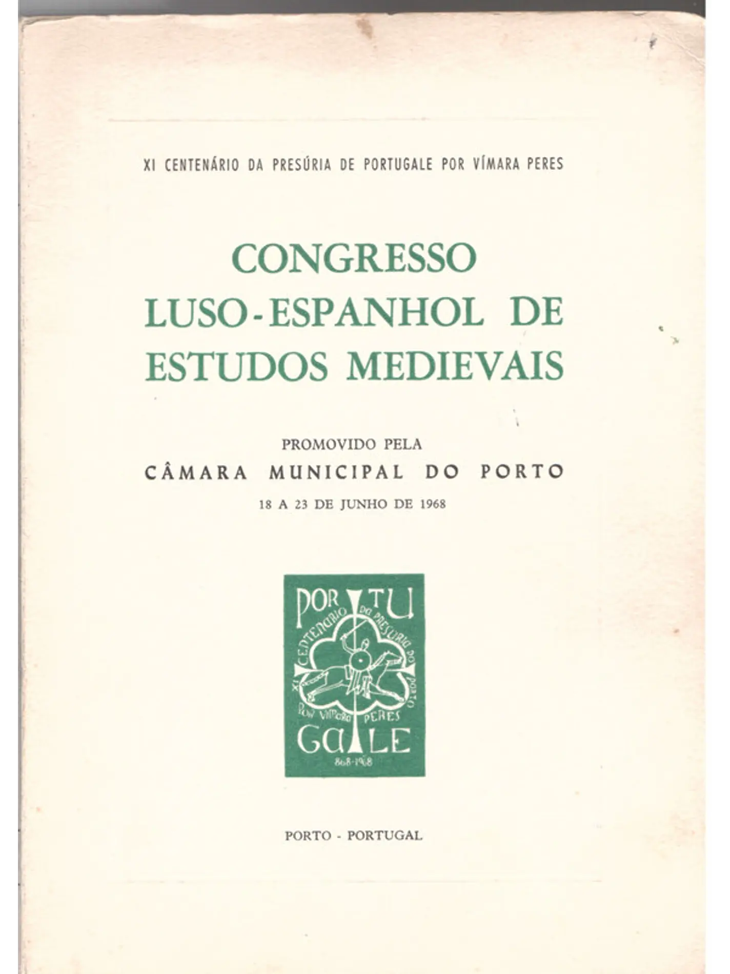 Congresso luso-espanhol de estudos medievais 1