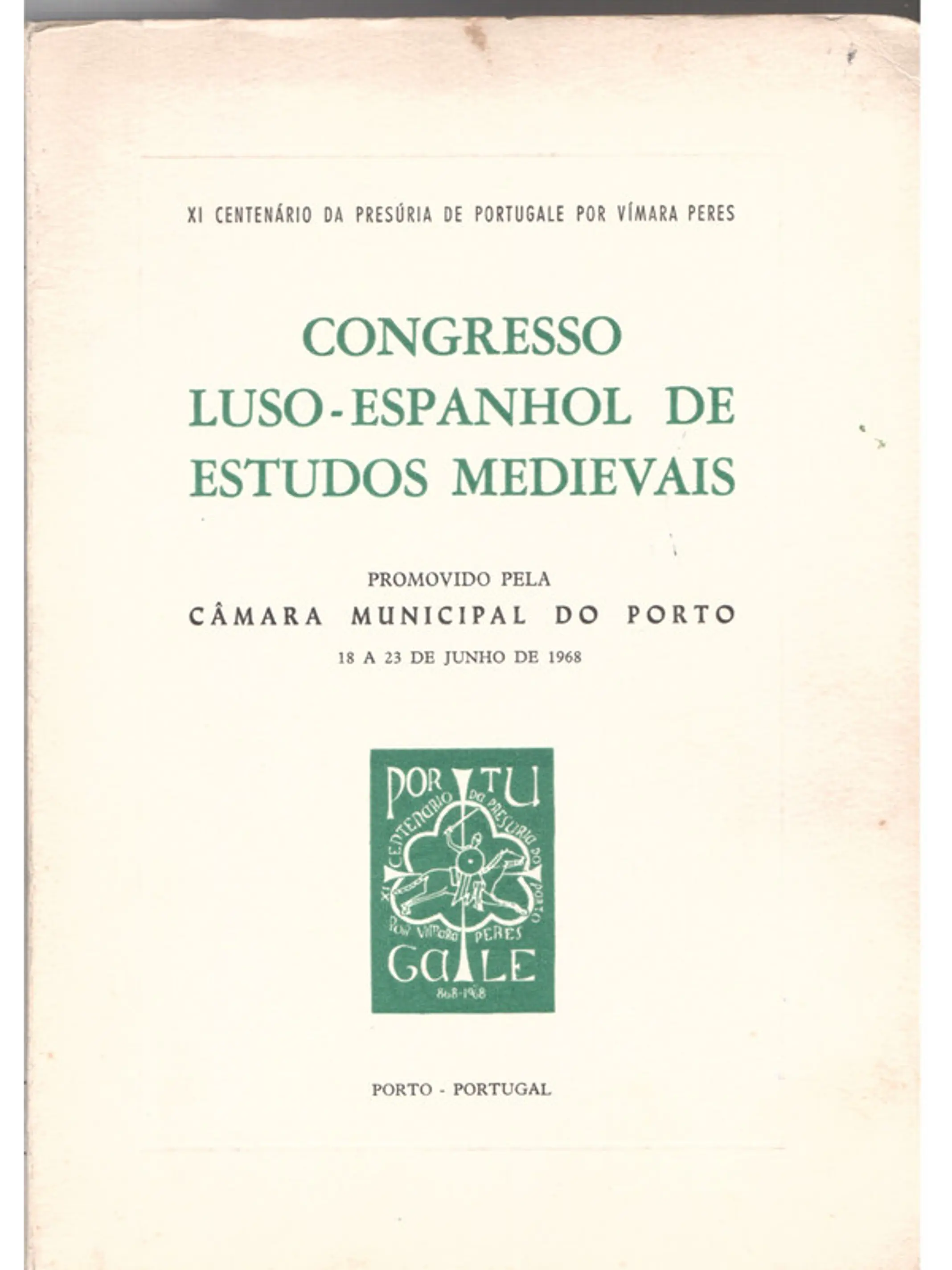 Congresso luso-espanhol de estudos medievais 1