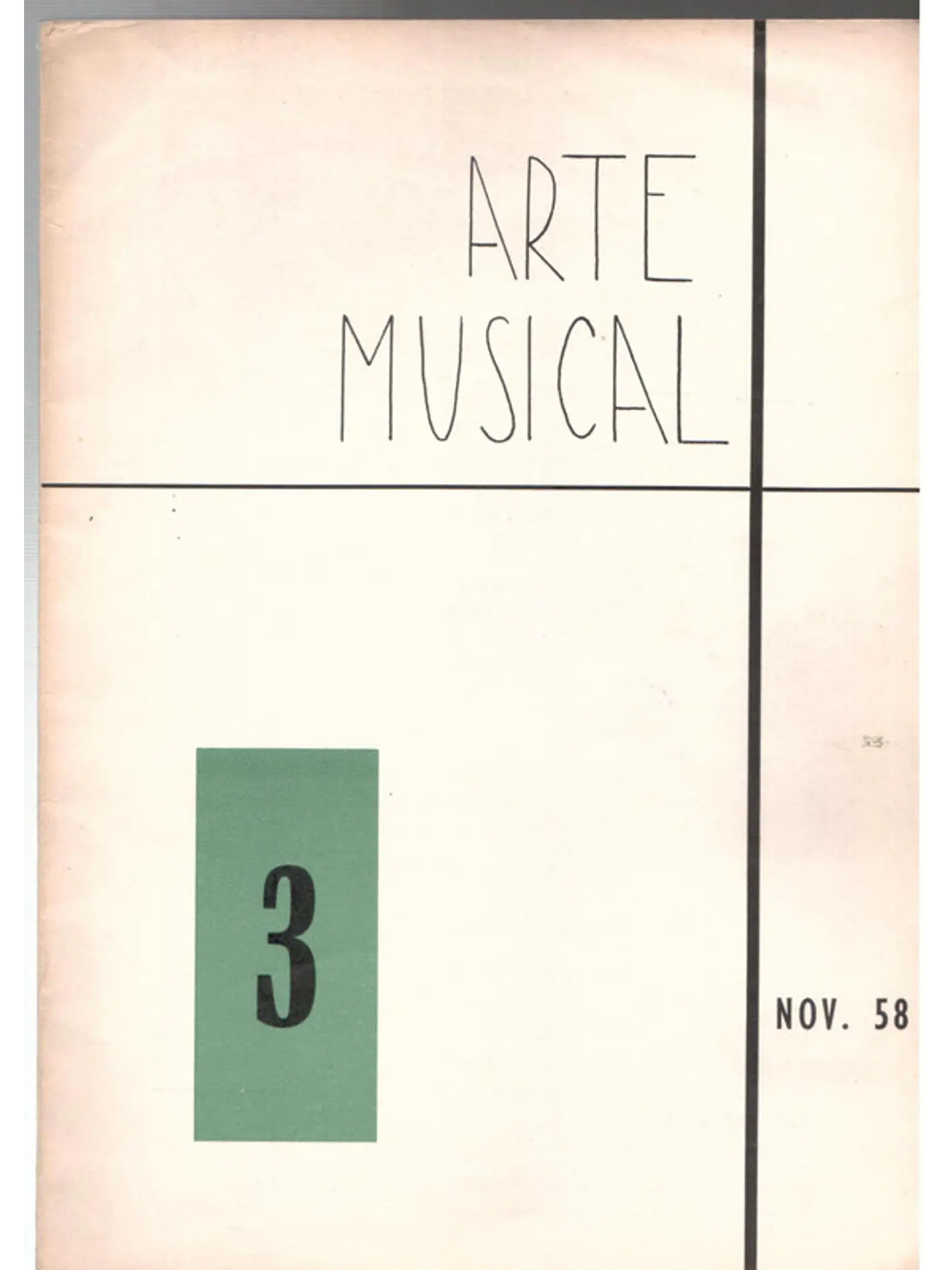 Arte Musical - 1958 - Volume 003 1