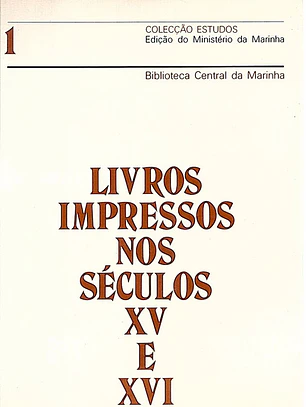 Livros impressos nos séculos XV E XVI