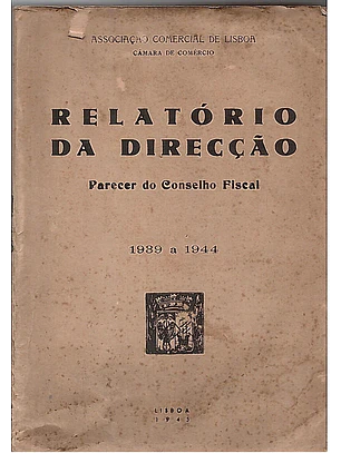 Relatório da direcção 1939 a 1944