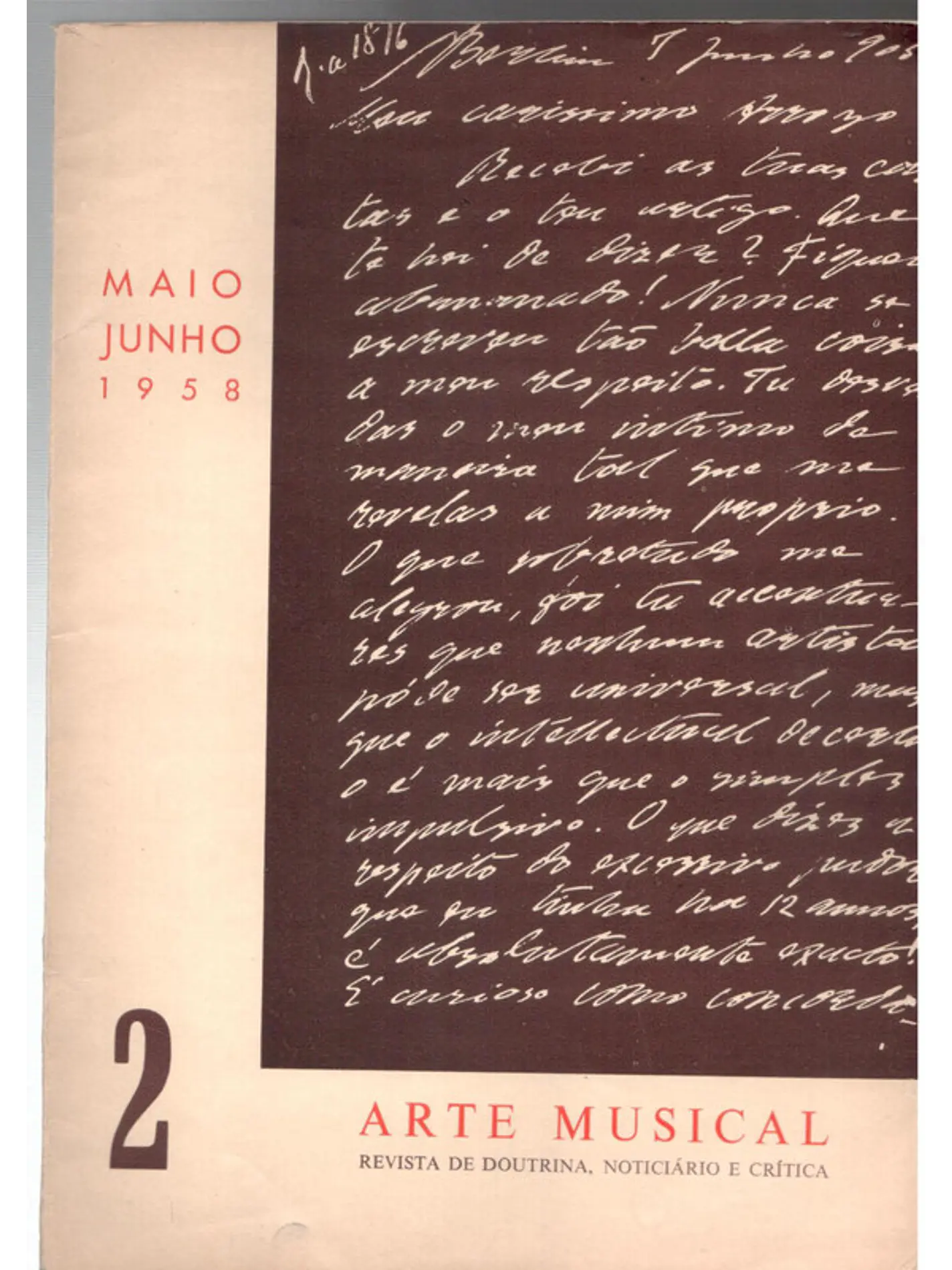 Arte Musical - 1958 - Volume 002 1