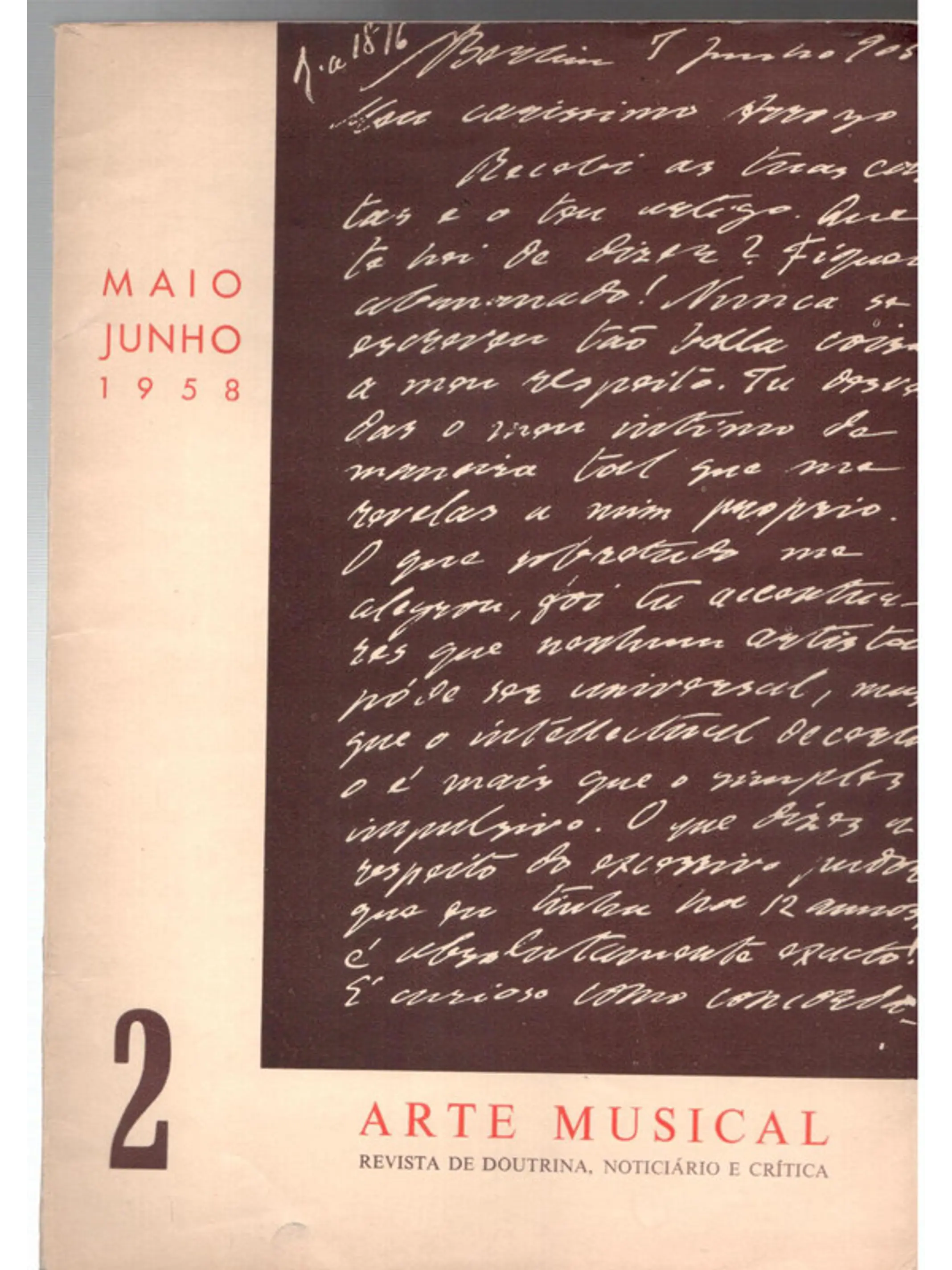 Arte Musical - 1958 - Volume 002 1