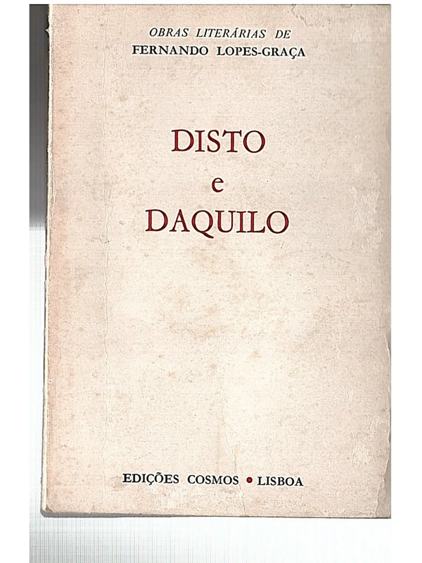 Disto e daquilo 1