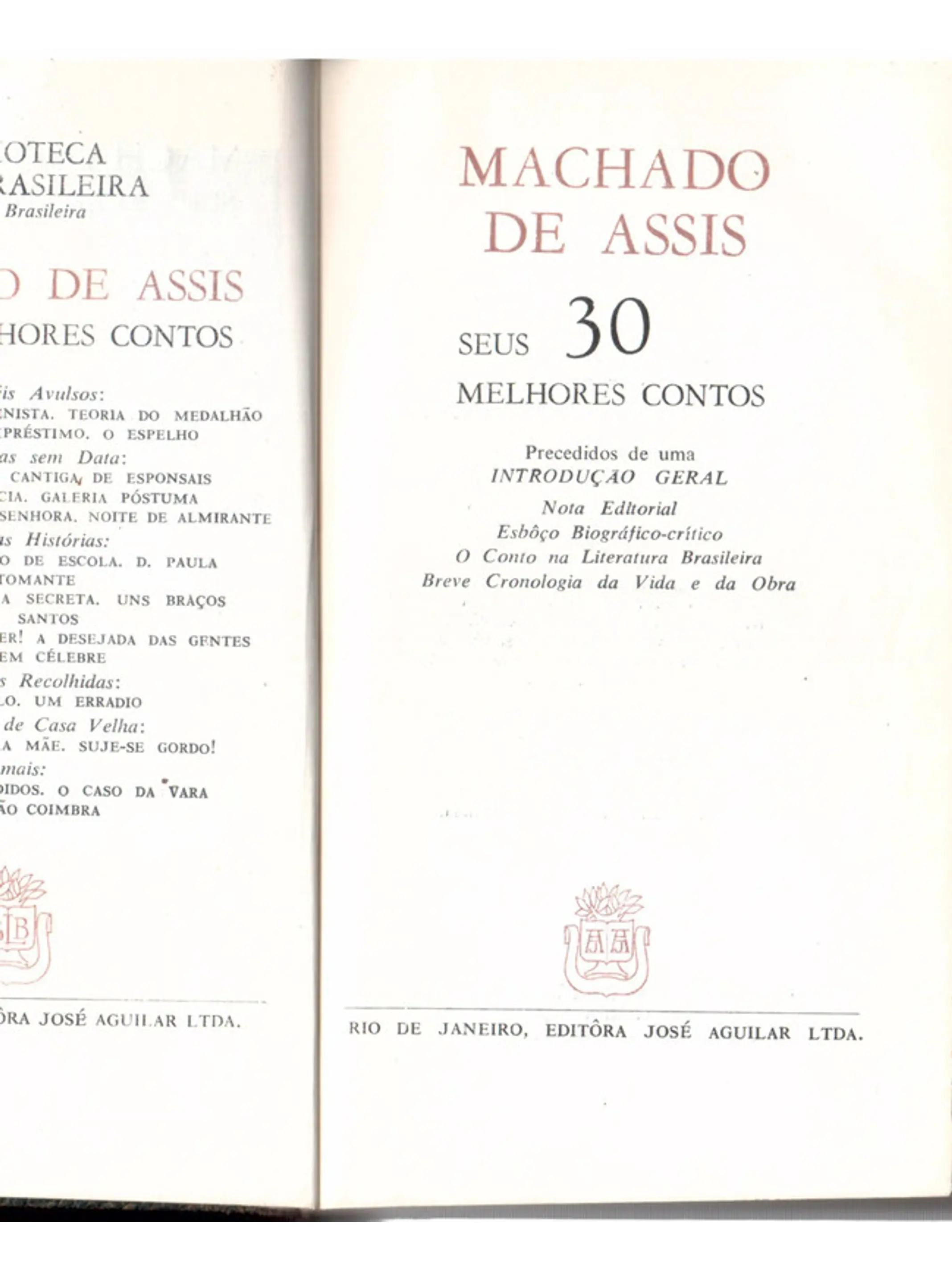 Seus 30 melhores contos 1