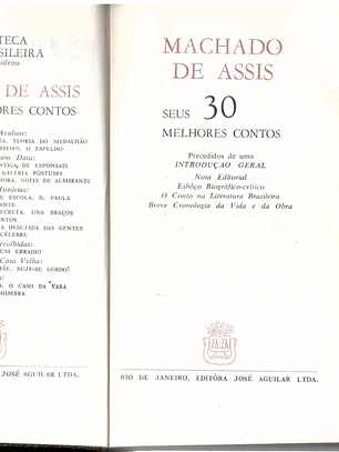 Seus 30 melhores contos