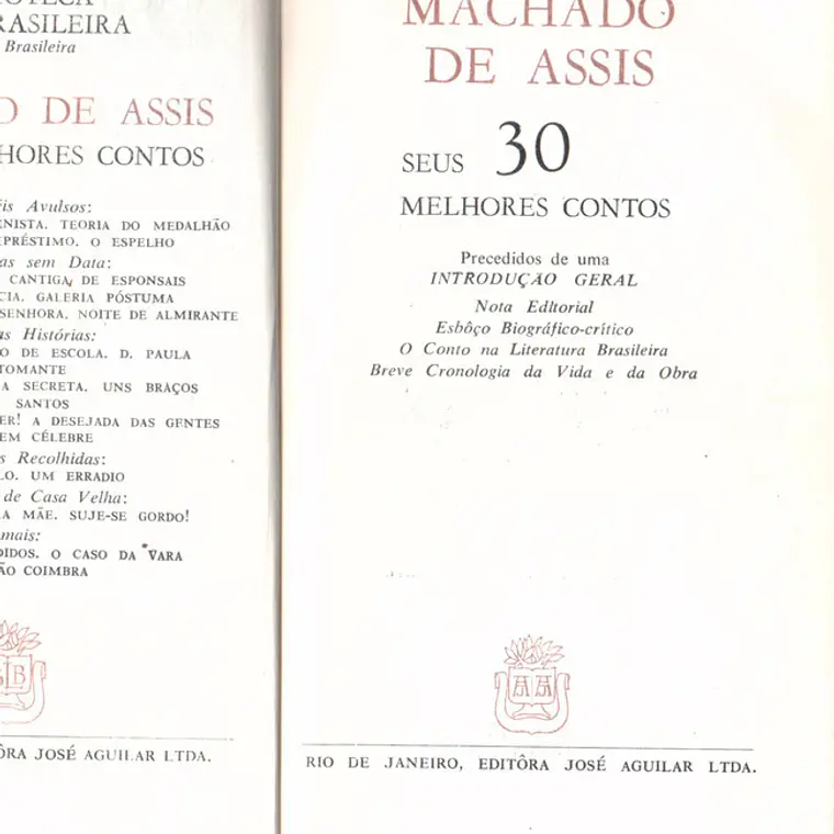 Seus 30 melhores contos 1