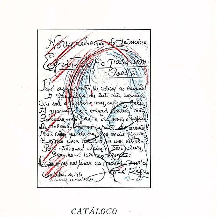 Catálogo da colecção de manuscritos reunida pelo poeta 1