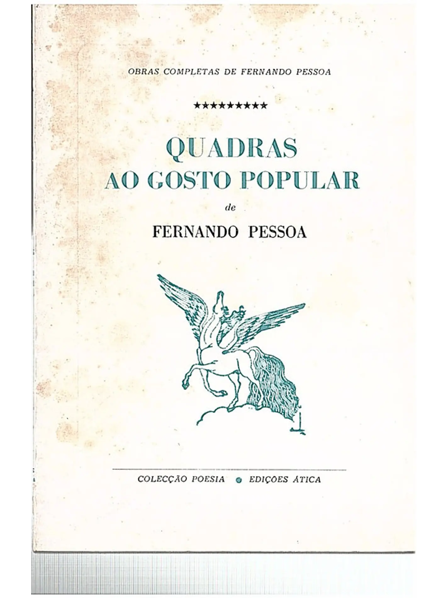 Quadras ao gosto popular 1