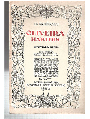 Oliveira Martins - os Escriptores