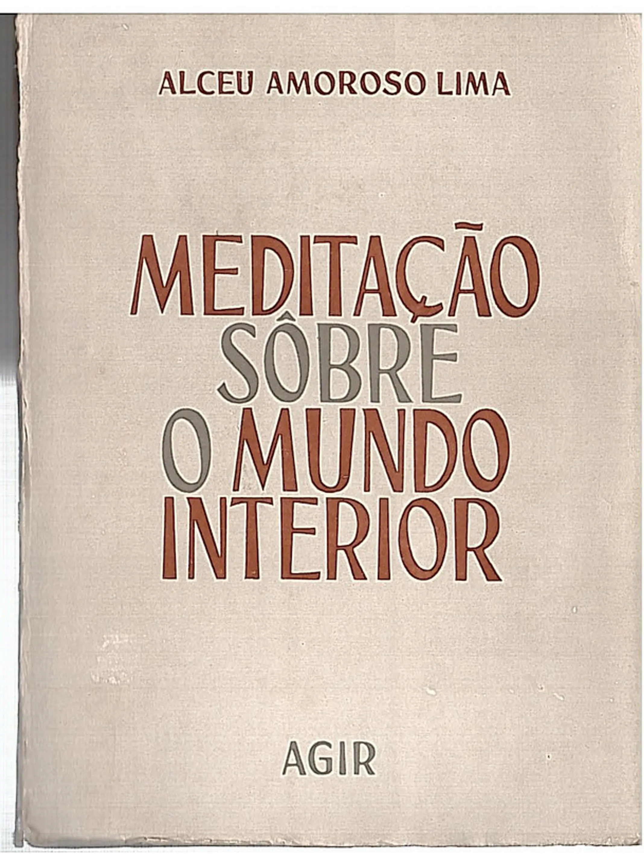 Meditação sobre o mundo interior 1