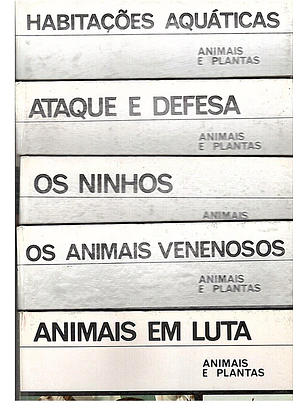 Colecção juvenil animais e plantas