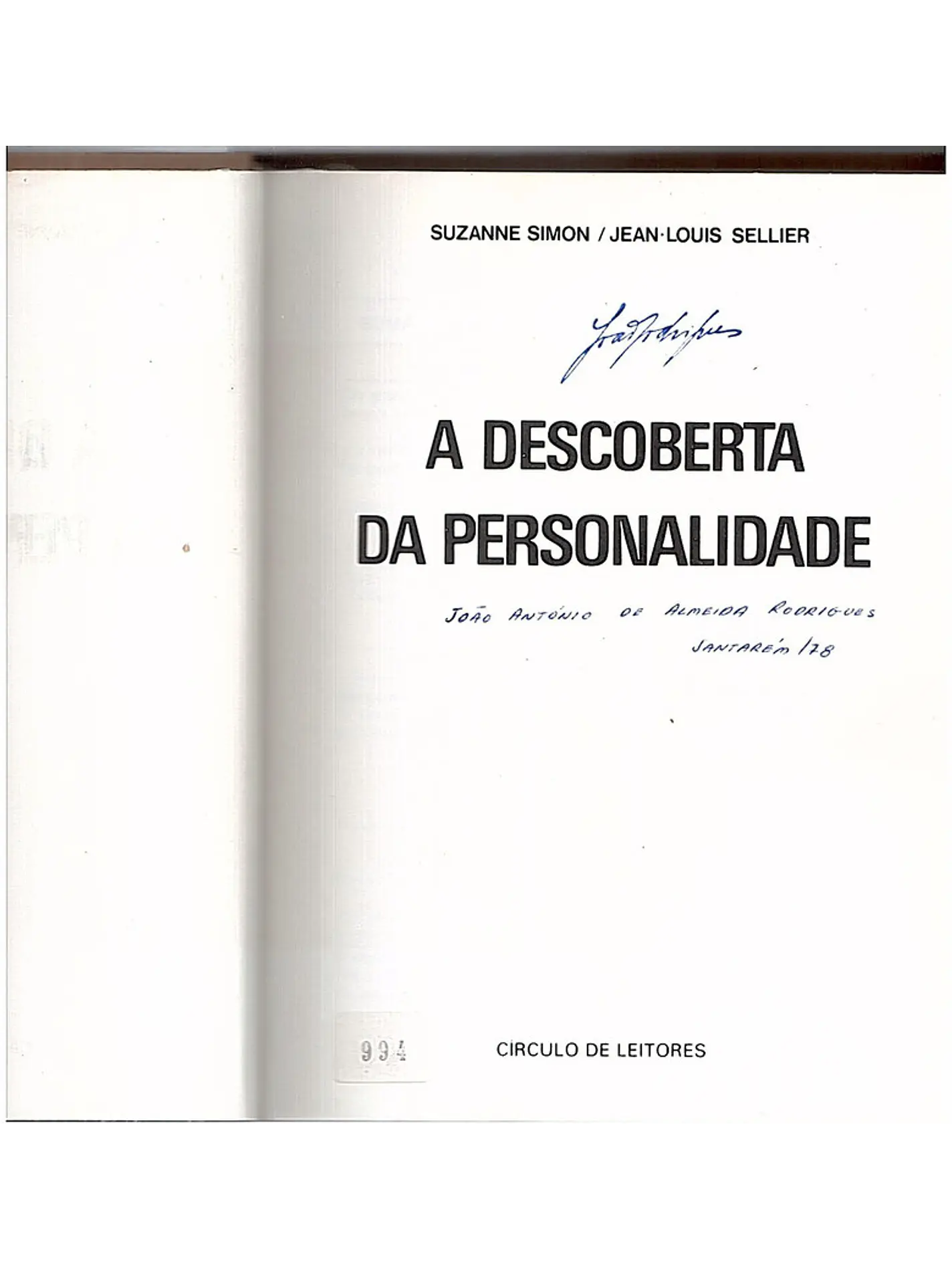 A descoberta da personalidade 1