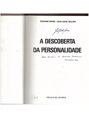 A descoberta da personalidade