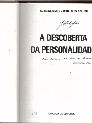 A descoberta da personalidade