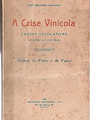 A crise vinícola