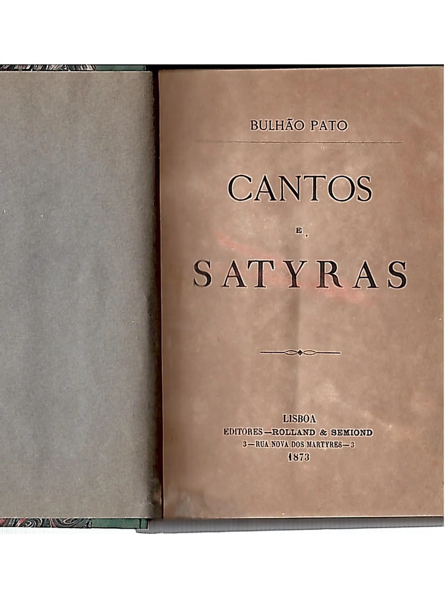 Cantos e Satyras 1
