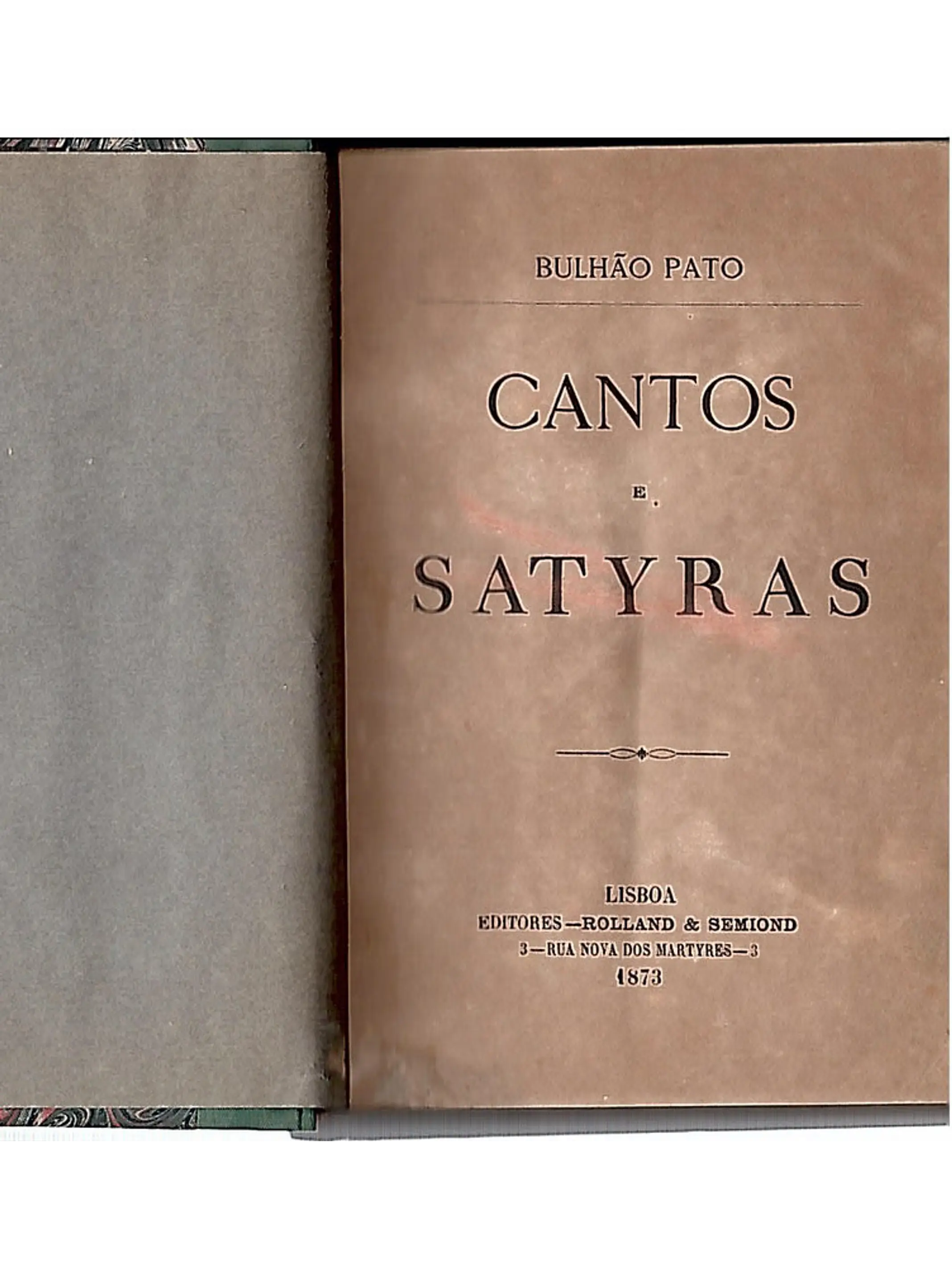 Cantos e Satyras 1
