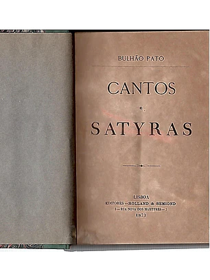 Cantos e Satyras
