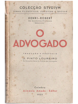O advogado