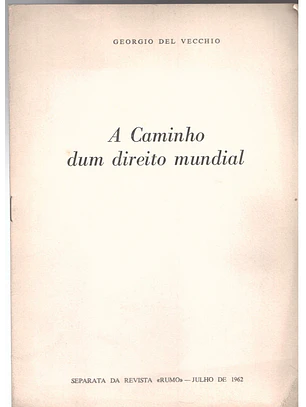 A caminho de um direito mundial