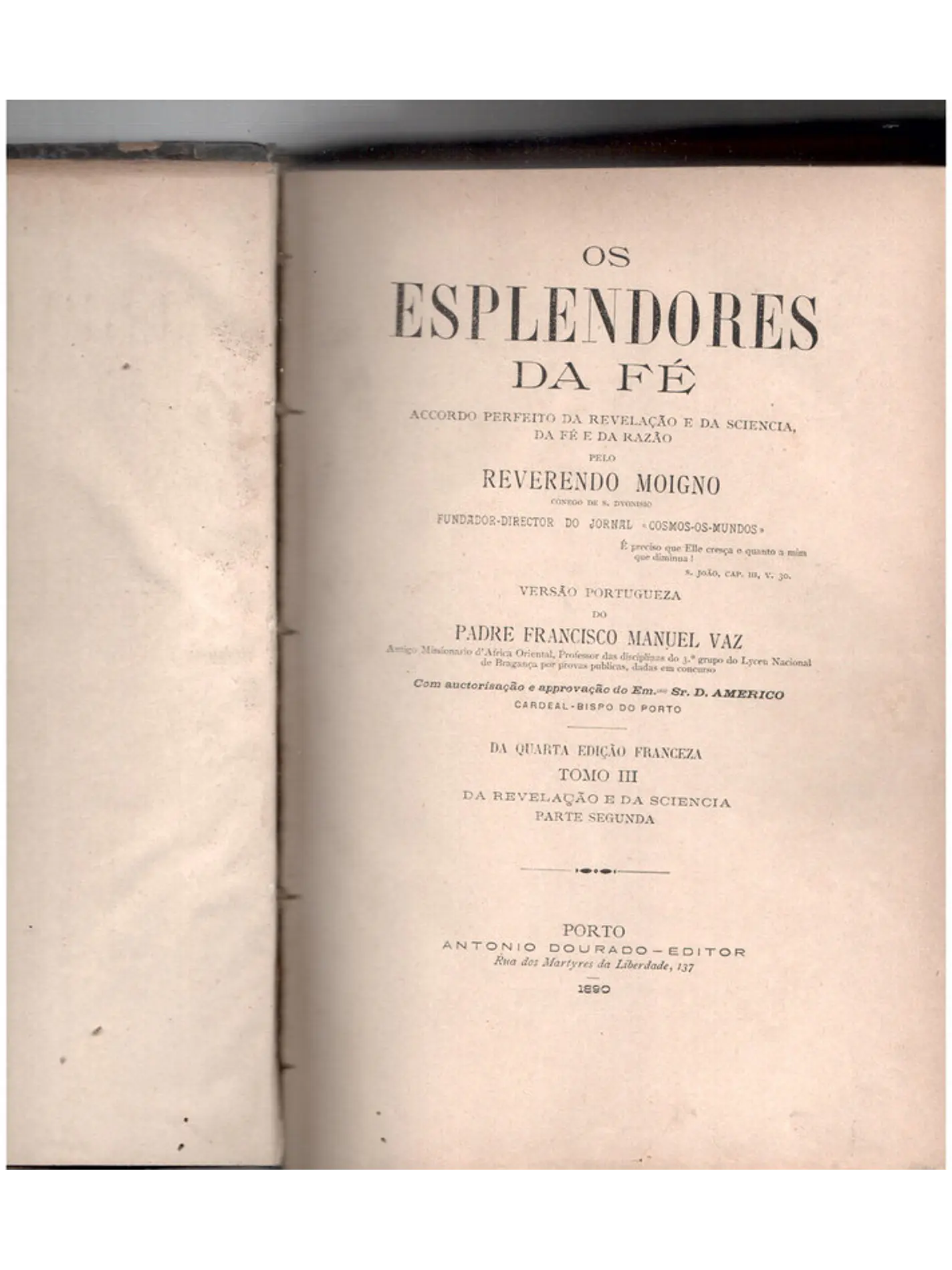 Os esplendores da fé (tomo 3) 1
